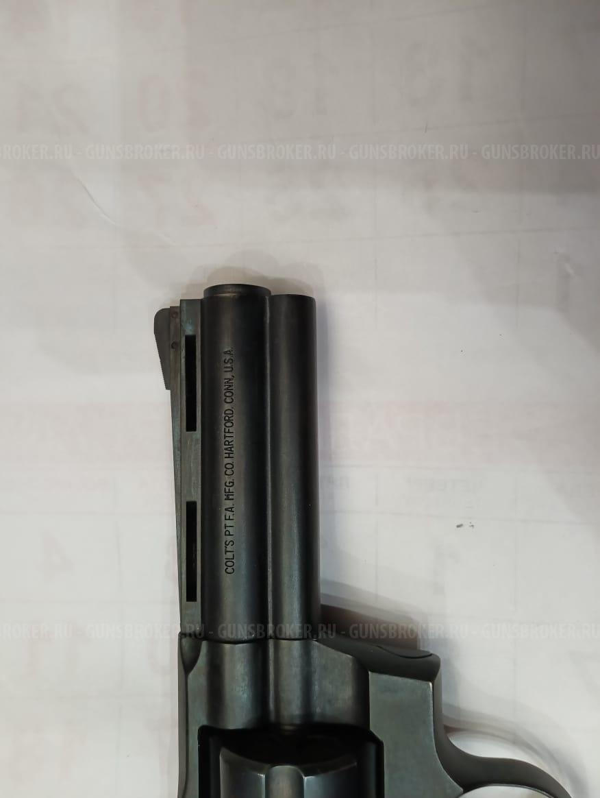 Реплика револьвера Colt Рython.357 Magnum с длиной ствола 4 дюйма, коллекционная шумовая м