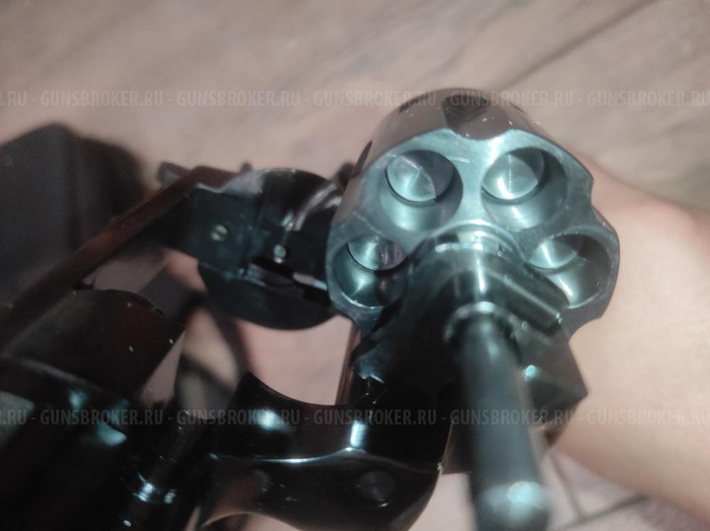 АКЦИЯ!!! Револьвер Бульдог КУРС (KURS) для стрельбы резиновыми шарами