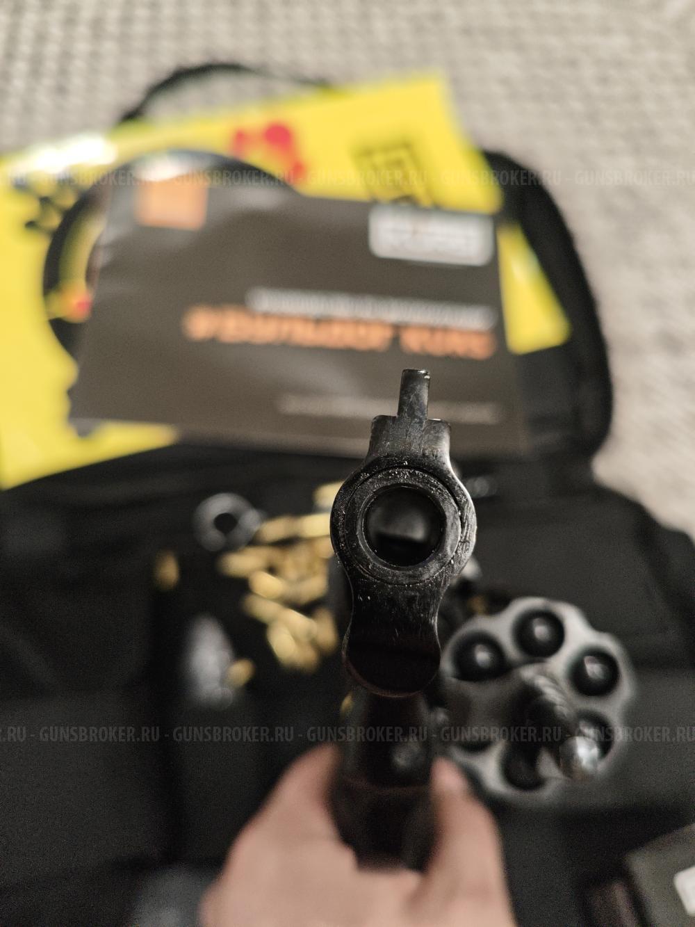 АКЦИЯ!!! Револьвер Бульдог КУРС (KURS) для стрельбы резиновыми шарами