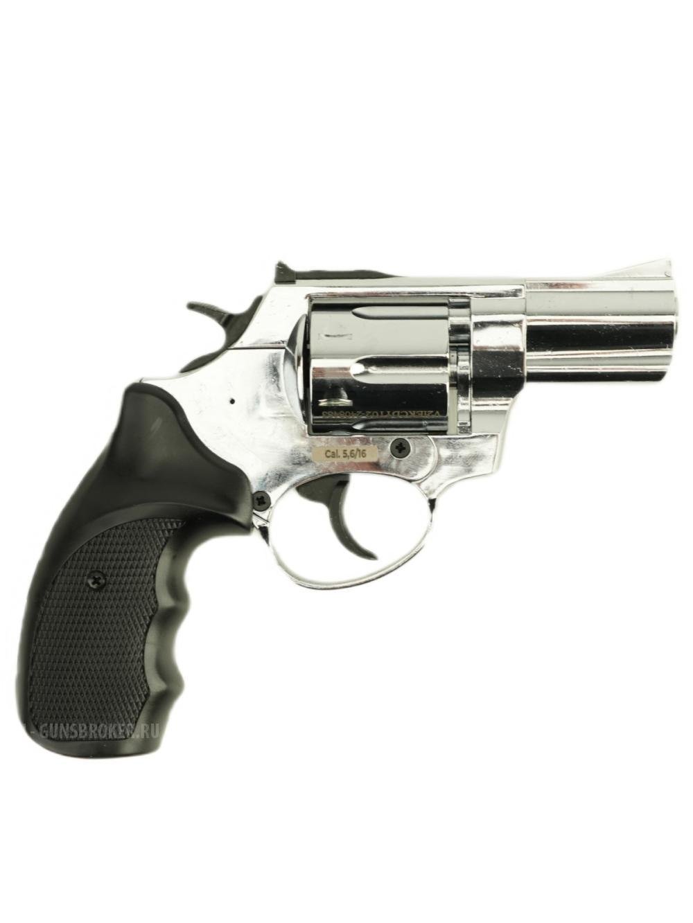 Револьвер Бульдог KURS кал. 5,6/16 хром