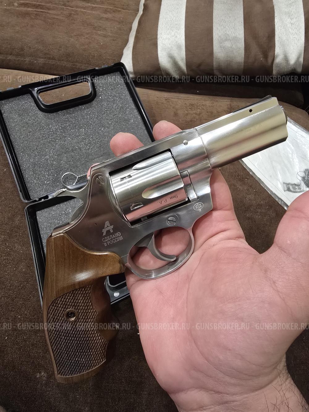 Револьвер Гроза РС-03 (нержавейка)