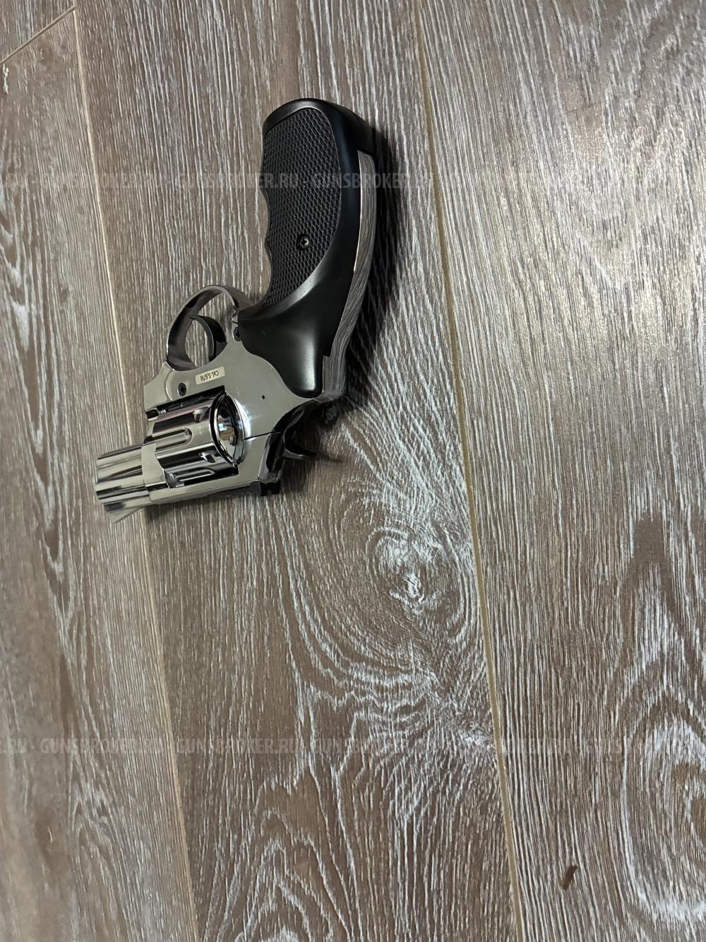 Револьвер КСОИ Бульдог KURS кал. 5.6x16 (без лицензии) хром