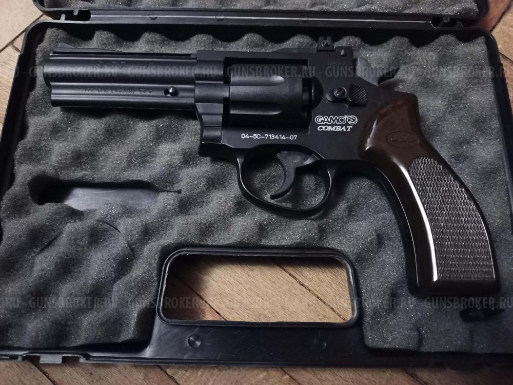 Револьверы пневматические Gamo R-77 Combat 4" и 2.5”