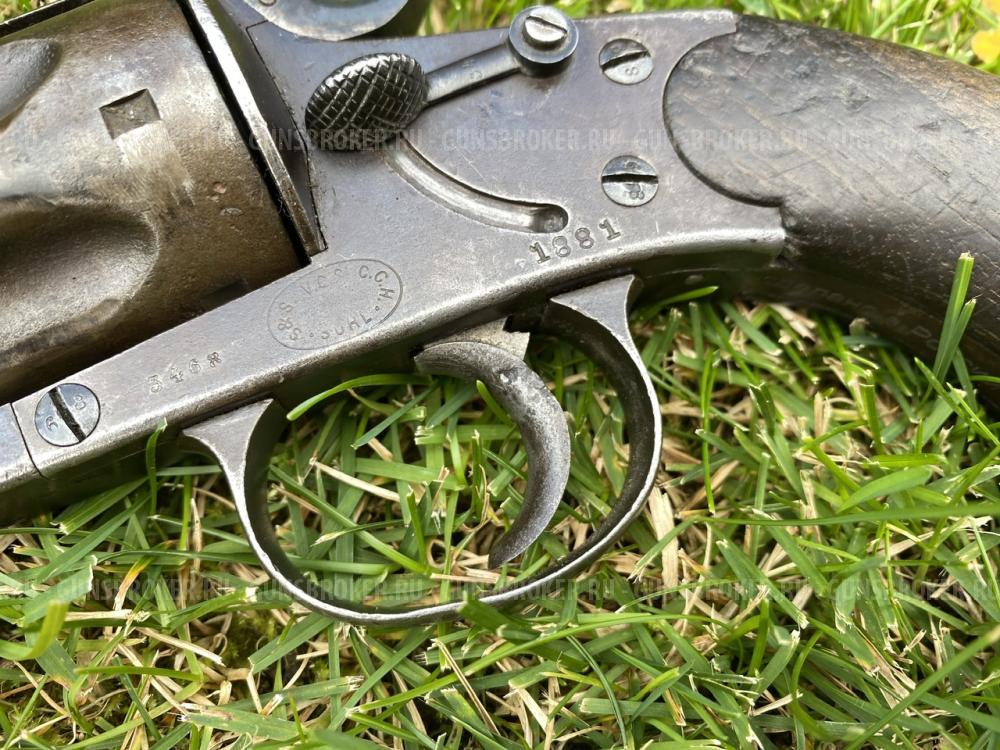 револьвер Reichsrevolver M 1879 СХП. 1881год.