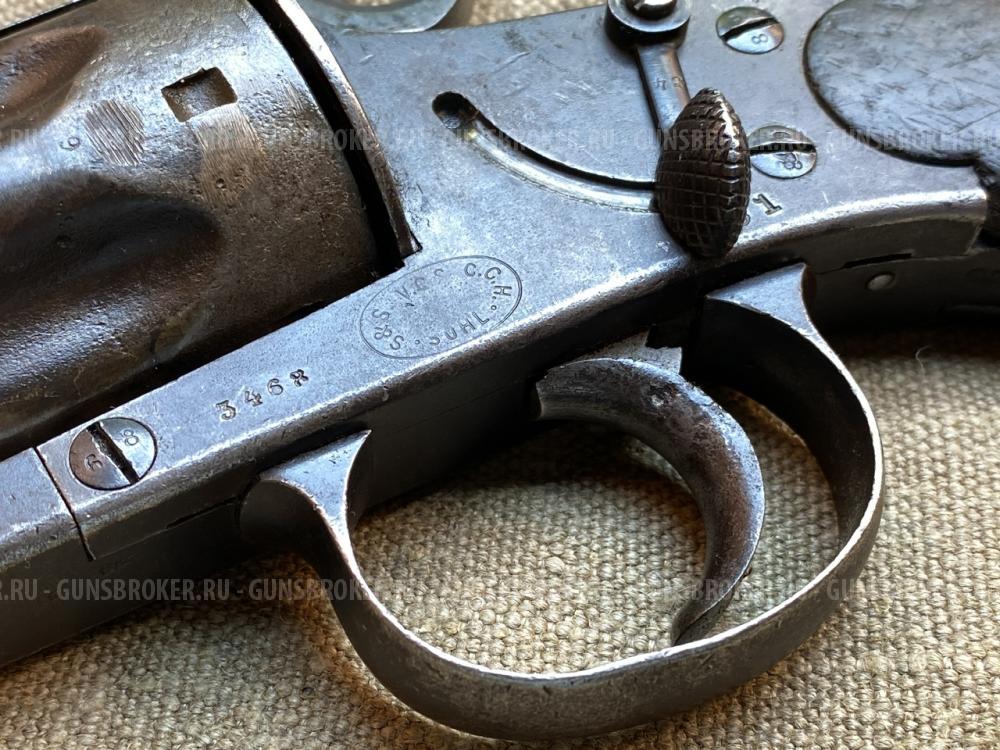 револьвер Reichsrevolver M 1879 СХП. 1881год.