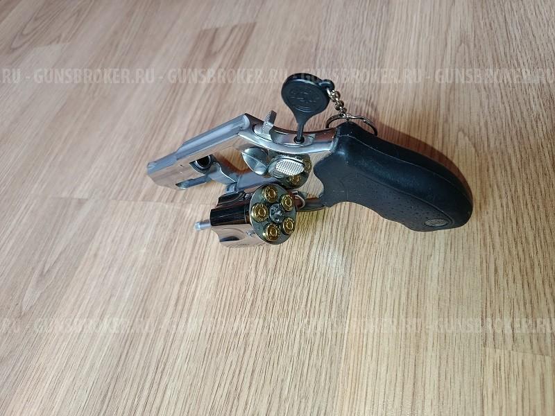 Револьвер Taurus-S 9мм Р.А. (Курс-С) в исполнении Satin (Нержавейка) + допы