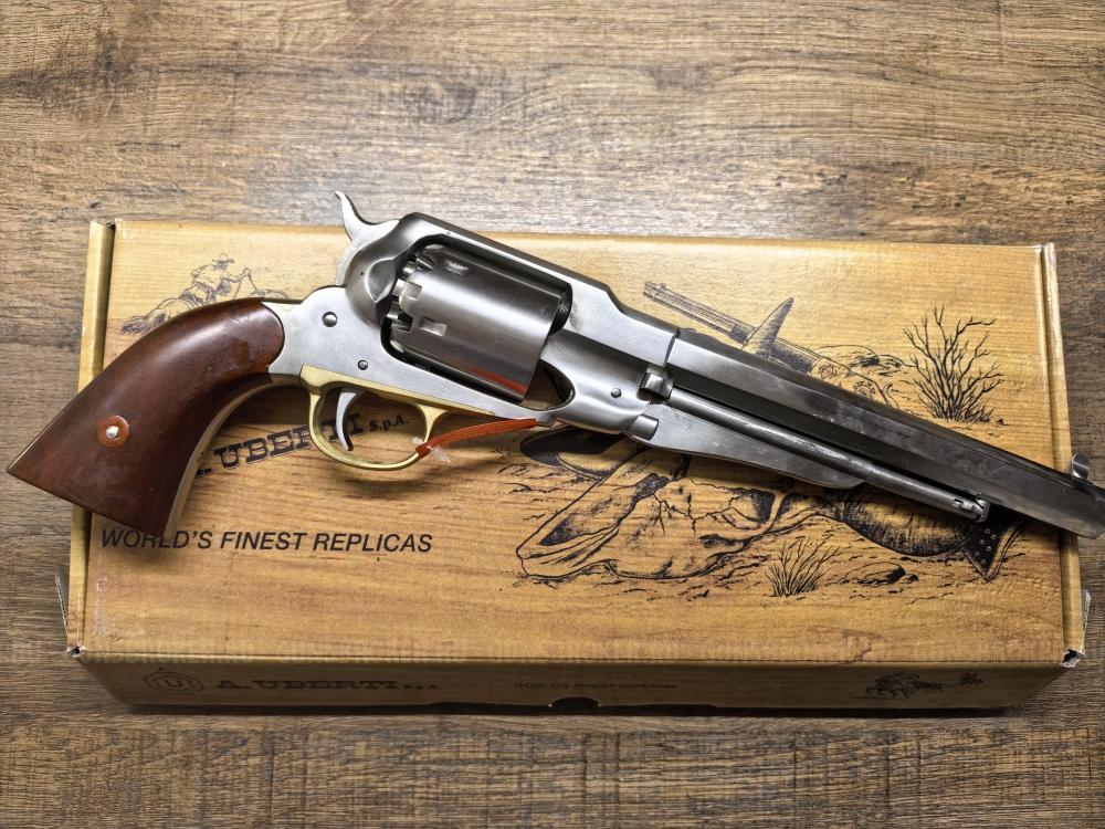 Револьвер Uberti 1875 Army Outlaw (Remington) нерж, 7.5" / 2017 / ABel