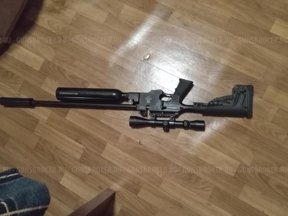 Reximex Force 2с опт. прицелом доп. глушителем, чехол, компрессор 300атм/220в. 