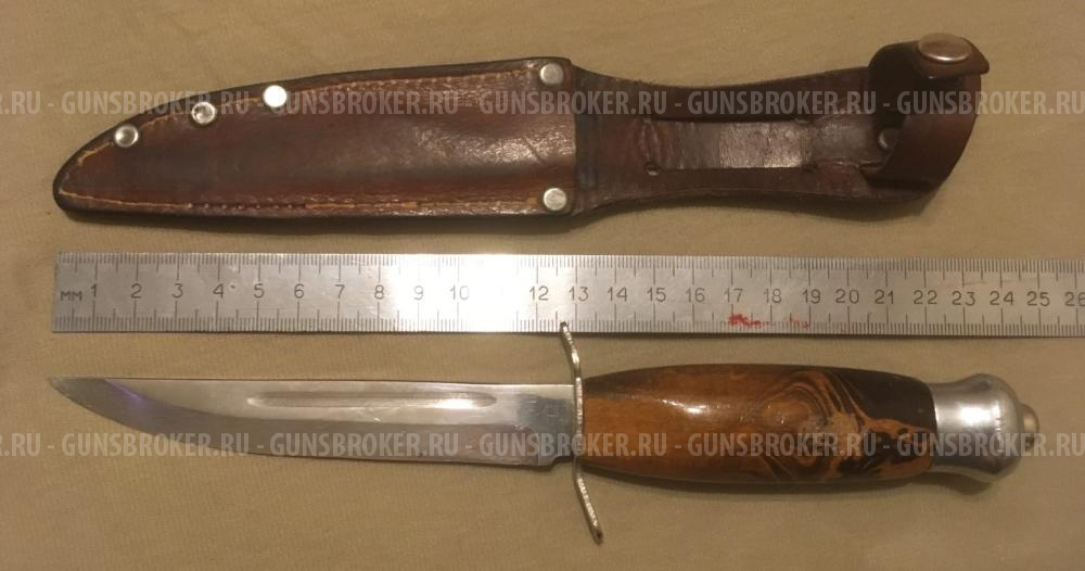 Rostfrei немецкий охотничий нож клинок 130мм с гардой