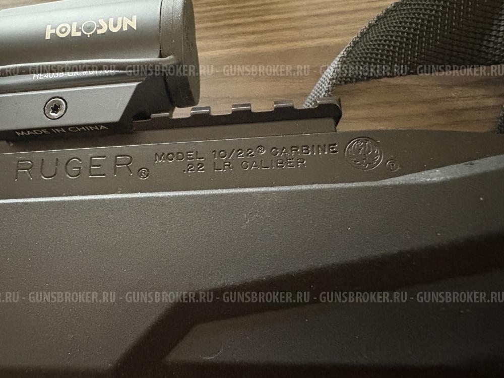 Ruger 10/22 калибр 22 LR Tactical