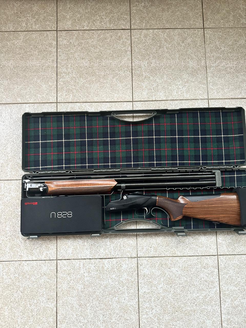 Ружье Benelli 828 U 12/76 состояние нового!