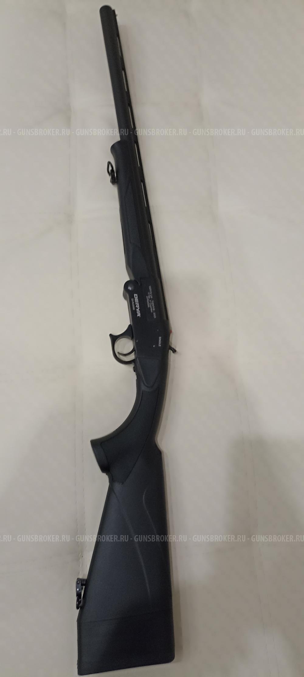 Ружье DERYA Single SS-103 12/76,L-560 (одноствол.,вент.планка,пластик черный,набор чоков)