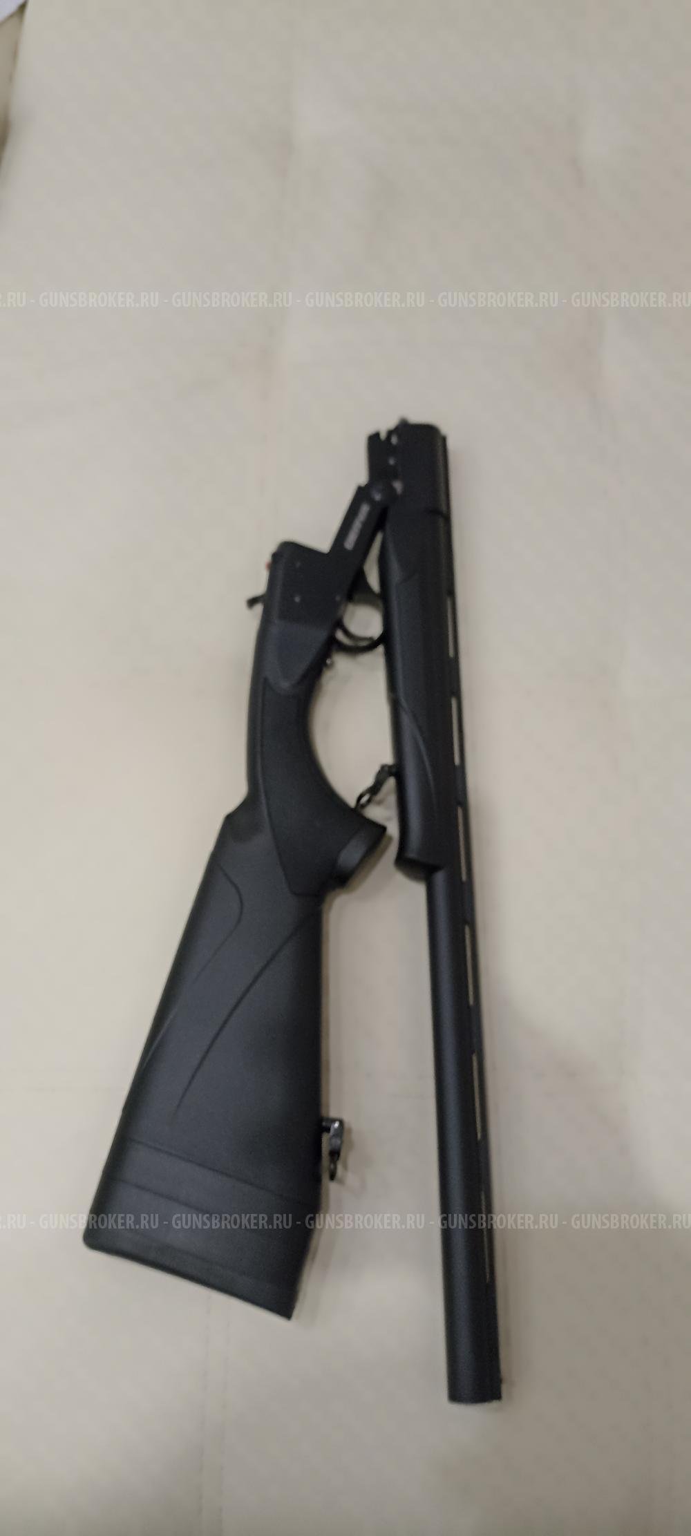 Ружье DERYA Single SS-103 12/76,L-560 (одноствол.,вент.планка,пластик черный,набор чоков)