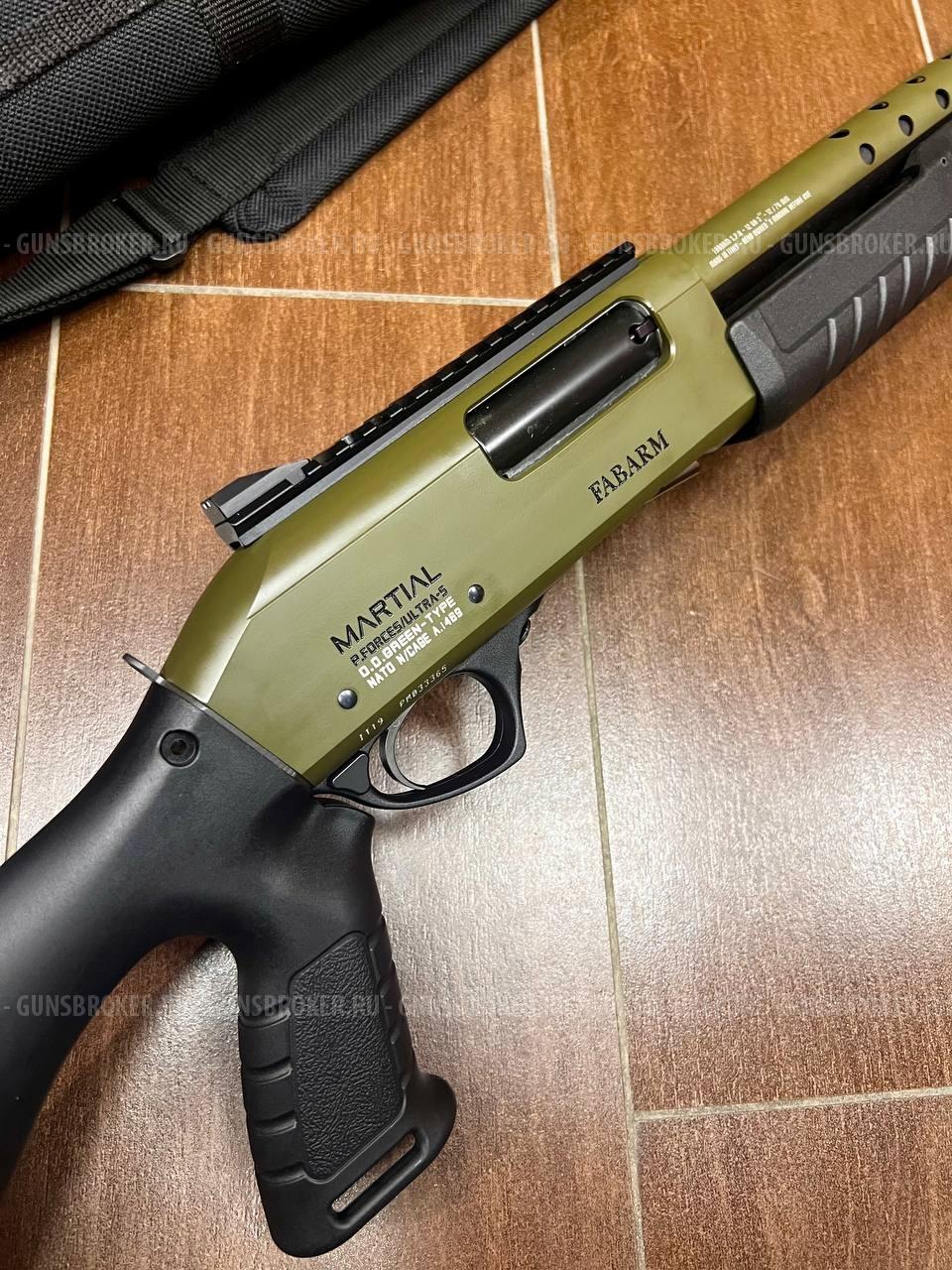 Ружье Fabarm Martial O.D. Green, калибр 12*76