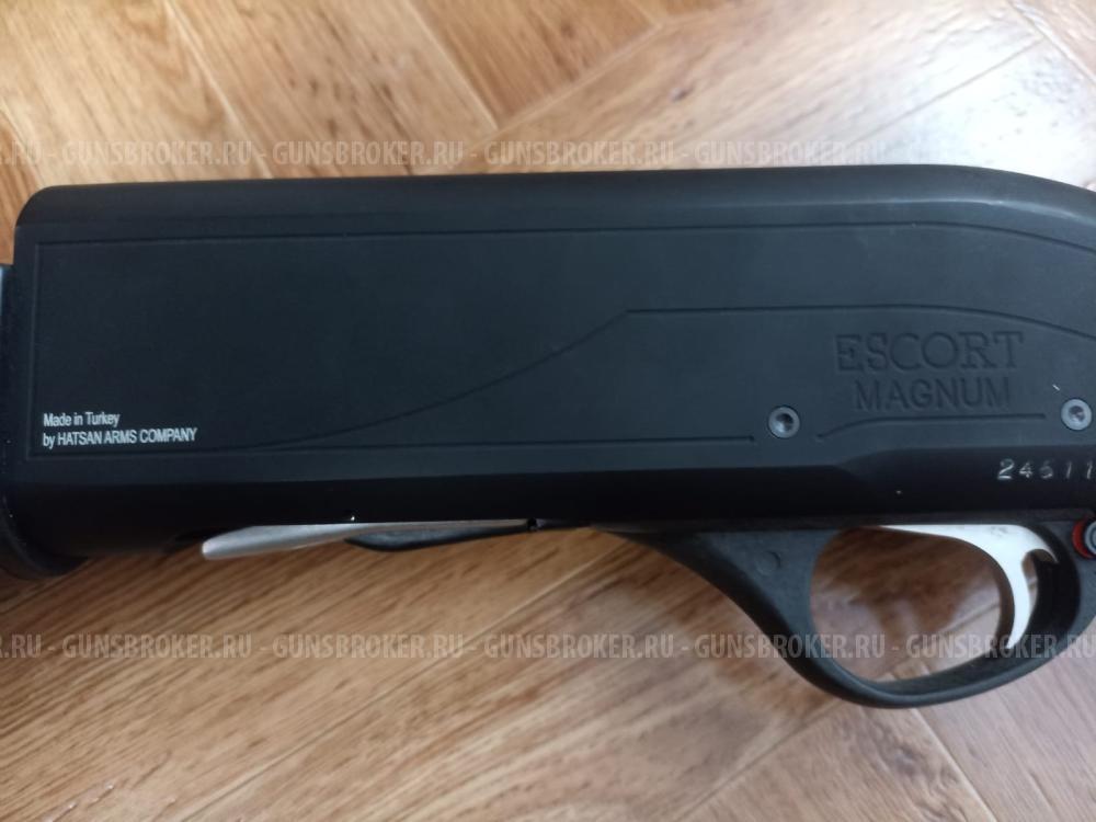 Ружье Hatsan ESCORT AS, калибр 12x76, полуавтомат газоотводный, дерево, ствол 760 мм
