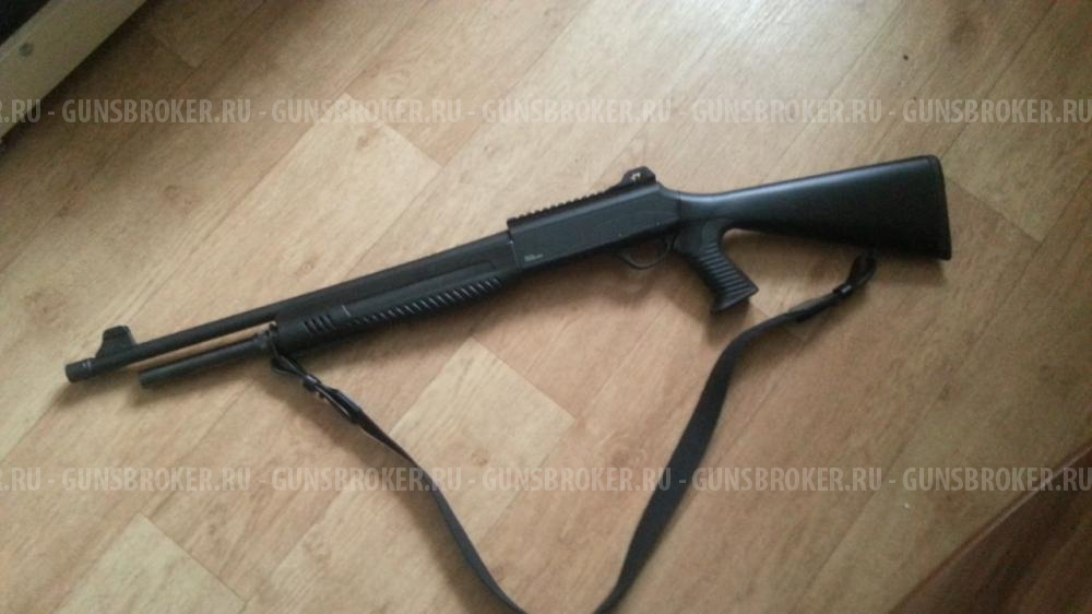 Ружье Hatsan Escort MPA 12x76 L=510 (полуавтомат, черный пластик, пистолетная рукоять)