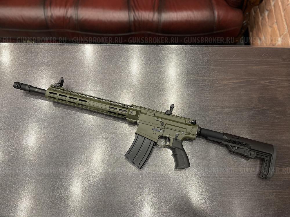 Ружье Huglu XR8 OD GREEN CERACOTE, Tactical Semi Auto.Gas.Sys., к.12/76