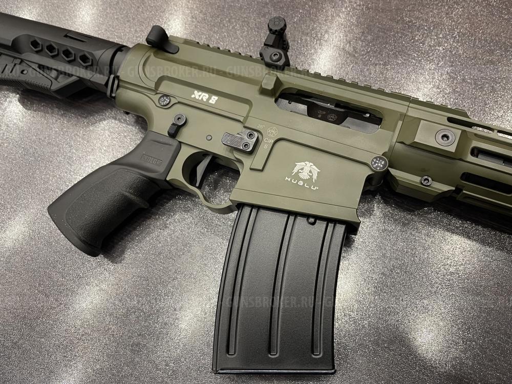Ружье Huglu XR8 OD GREEN CERACOTE, Tactical Semi Auto.Gas.Sys., к.12/76