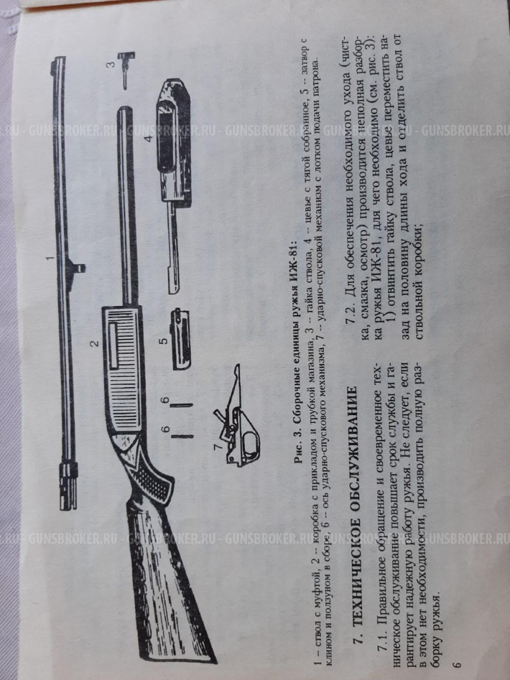 Ружье ИЖ-81