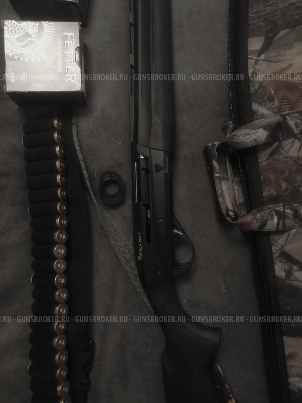 Ружье IMPALA Plus Synthetic Black кал.12/76 L=710мм + сейф для хранения