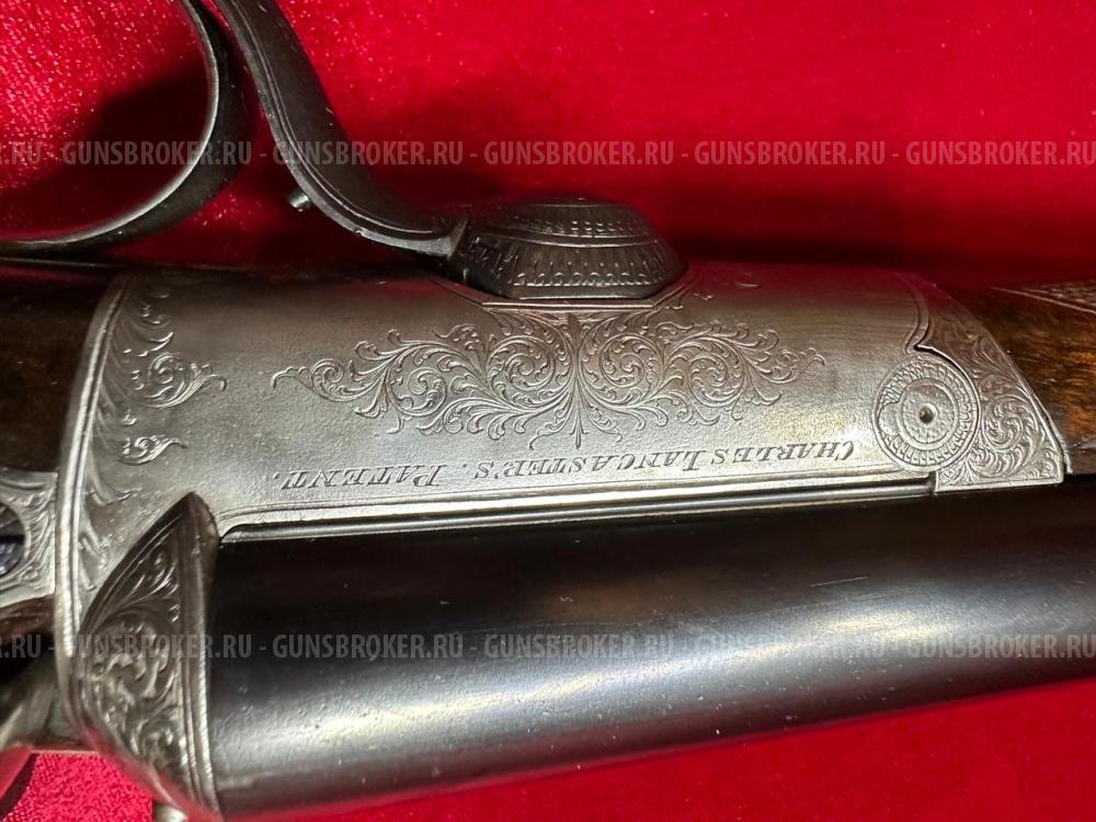 Ружьё из первой десятки Английских Бестов Чарлз Ланкастер с редким откатным механизмом
