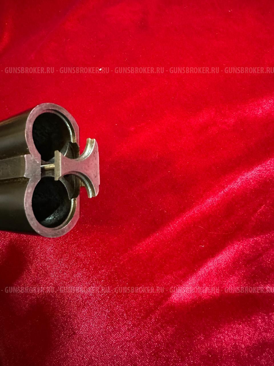 Ружьё из первой десятки Английских Бестов Чарлз Ланкастер с редким откатным механизмом