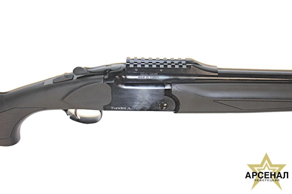 Ружье KRAL Tundra AE, 20/76, плс, L=510, черн., планка Weaver
