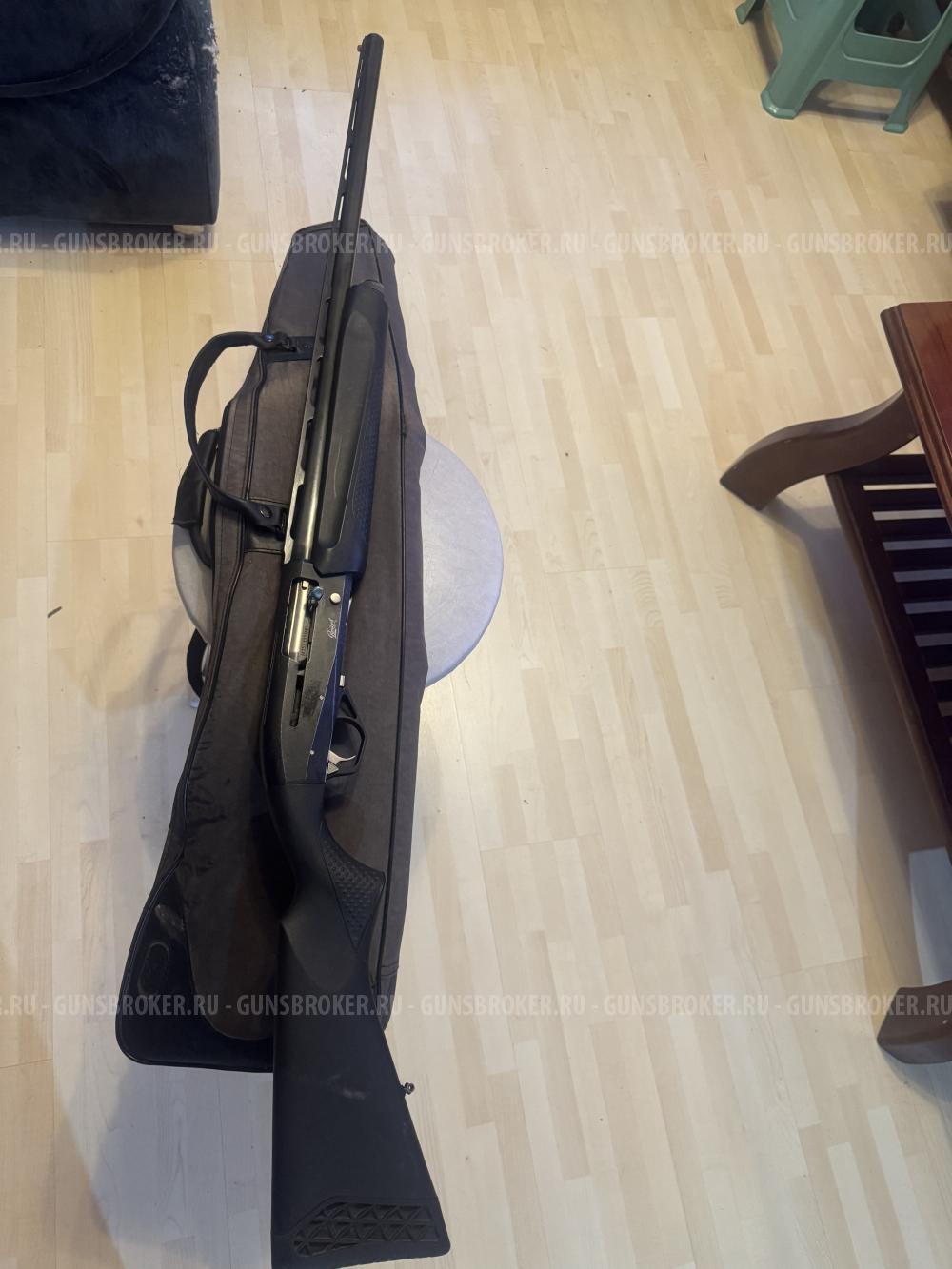 Ружье МР-155 к.12/76 L750 мм пластик д/н цветн.мушка +чехол + сейф