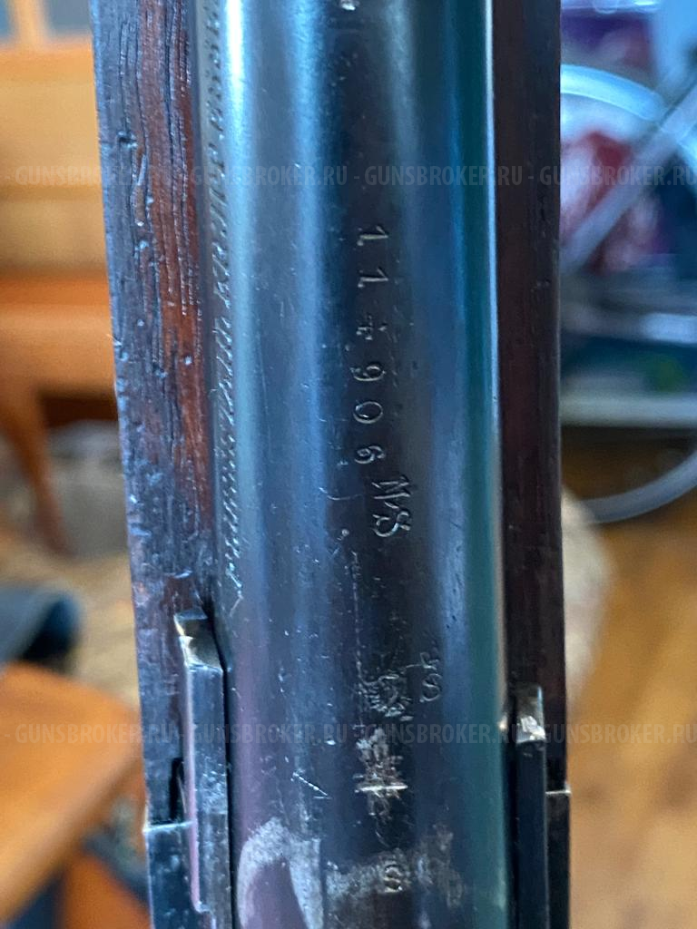 Ружьё немецкое «Меркель» 2-х ствольное