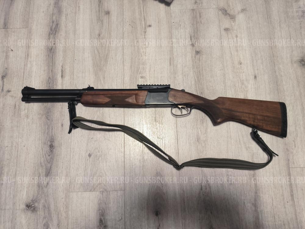 РУЖЬЕ ОХОТНИЧЬЕ ДВУСТВОЛЬНОЕ КОМБИНИРОВАННОЕ ТК527М 12/76 И 9,6/53 LANCASTER