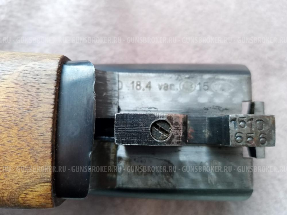 Ружье охотничье двуствольное марки МР-43 КН. 12 калибр, 2015 г.в