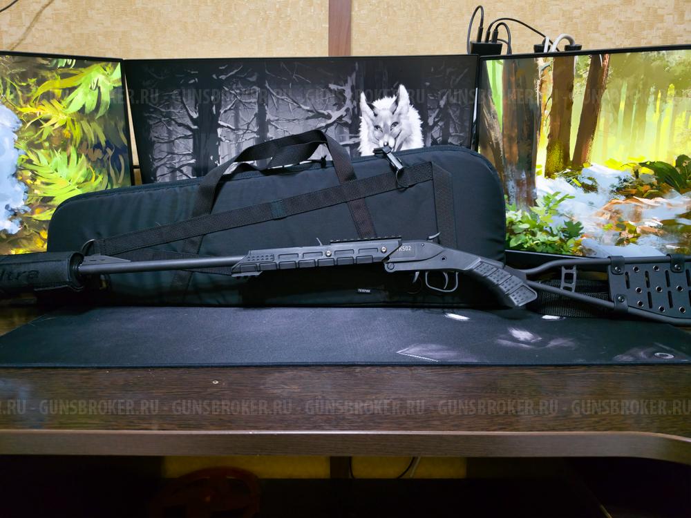 Ружье охотничье гладкоствольное модели ТК502 кал. 410/76 (фосфат, черн. оксид, с прицелом)