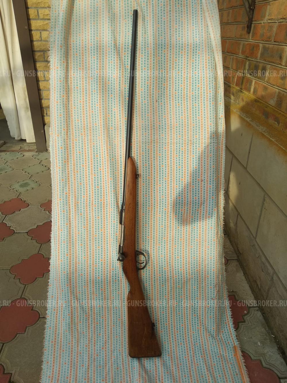 Ружье охотничье однозарядное 32 кал. переделанное из магазинной винтовки системы Манлихера