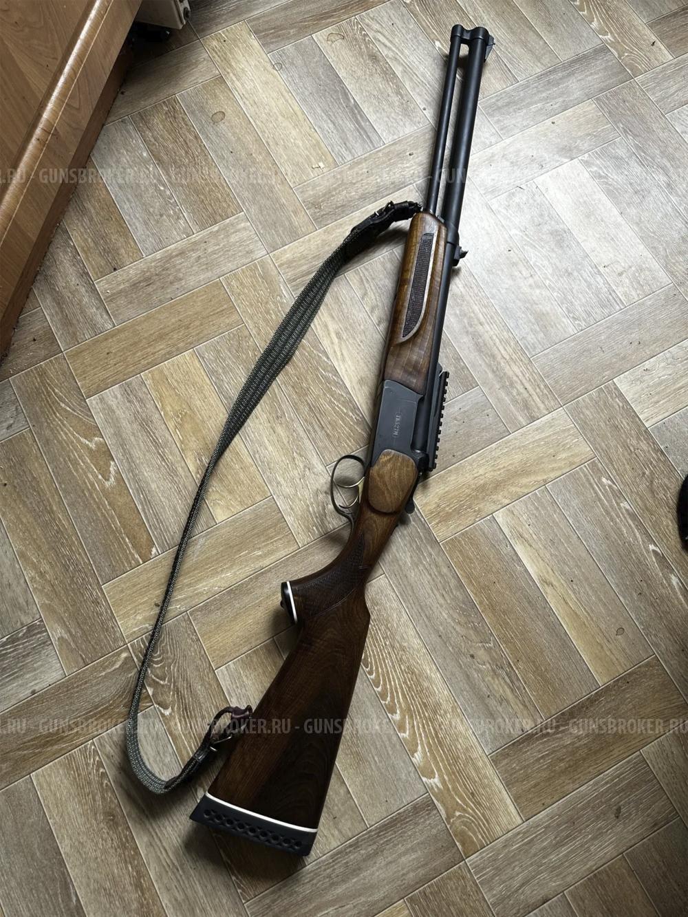 Ружье охотничье ТЕХКРИМ ТК527м, кал.12/76 и 9,6/53 Lankaster, 600/600мм
