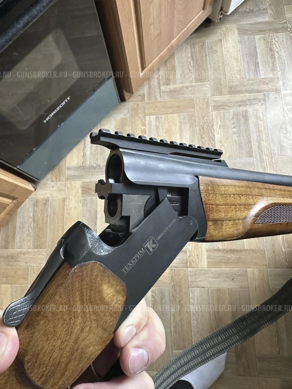 Ружье охотничье ТЕХКРИМ ТК527м, кал.12/76 и 9,6/53 Lankaster, 600/600мм