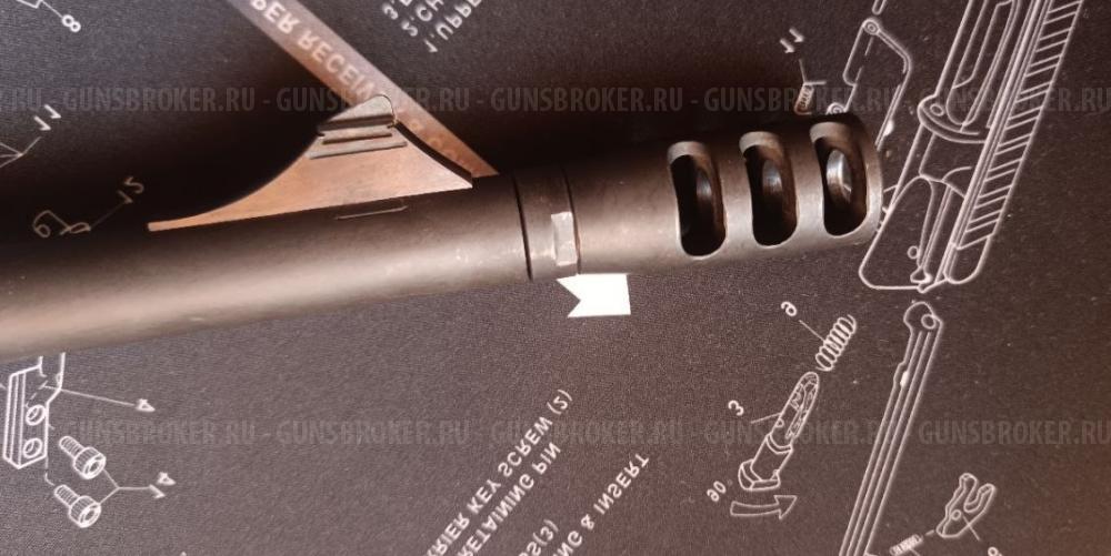 Ружье охотничье ВПО-223 (орех, L = 600)