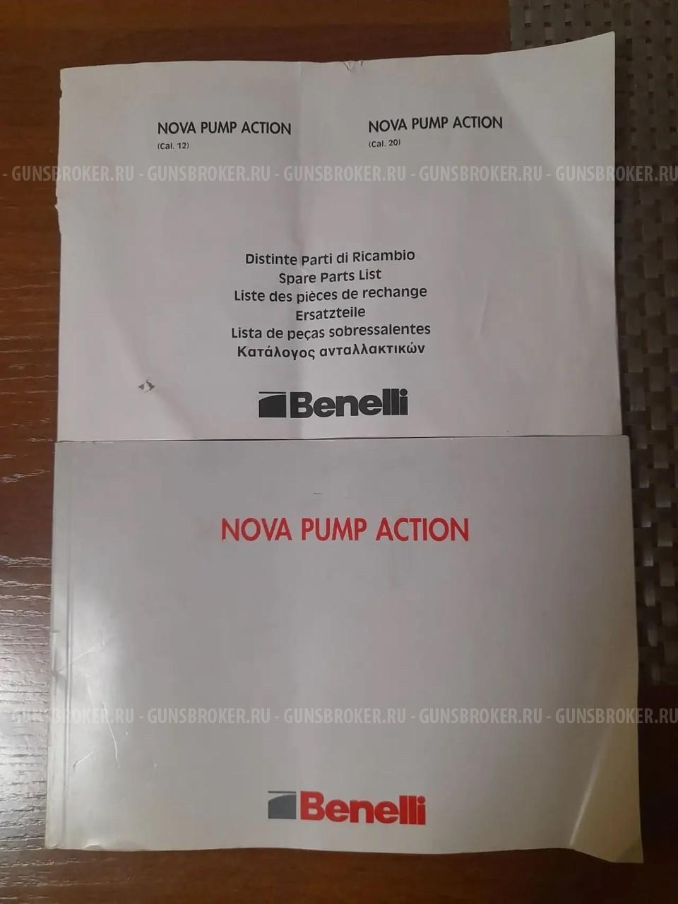 Ружье помповое Benelli Nova pump action, кал.12/89