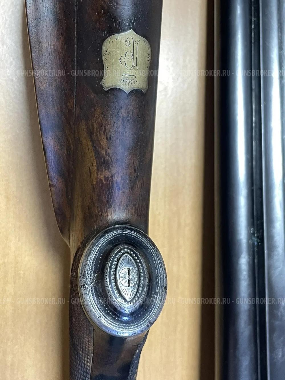 Ружьё Sauer 12 калибра, Германия, 1947 г., инкрустация
