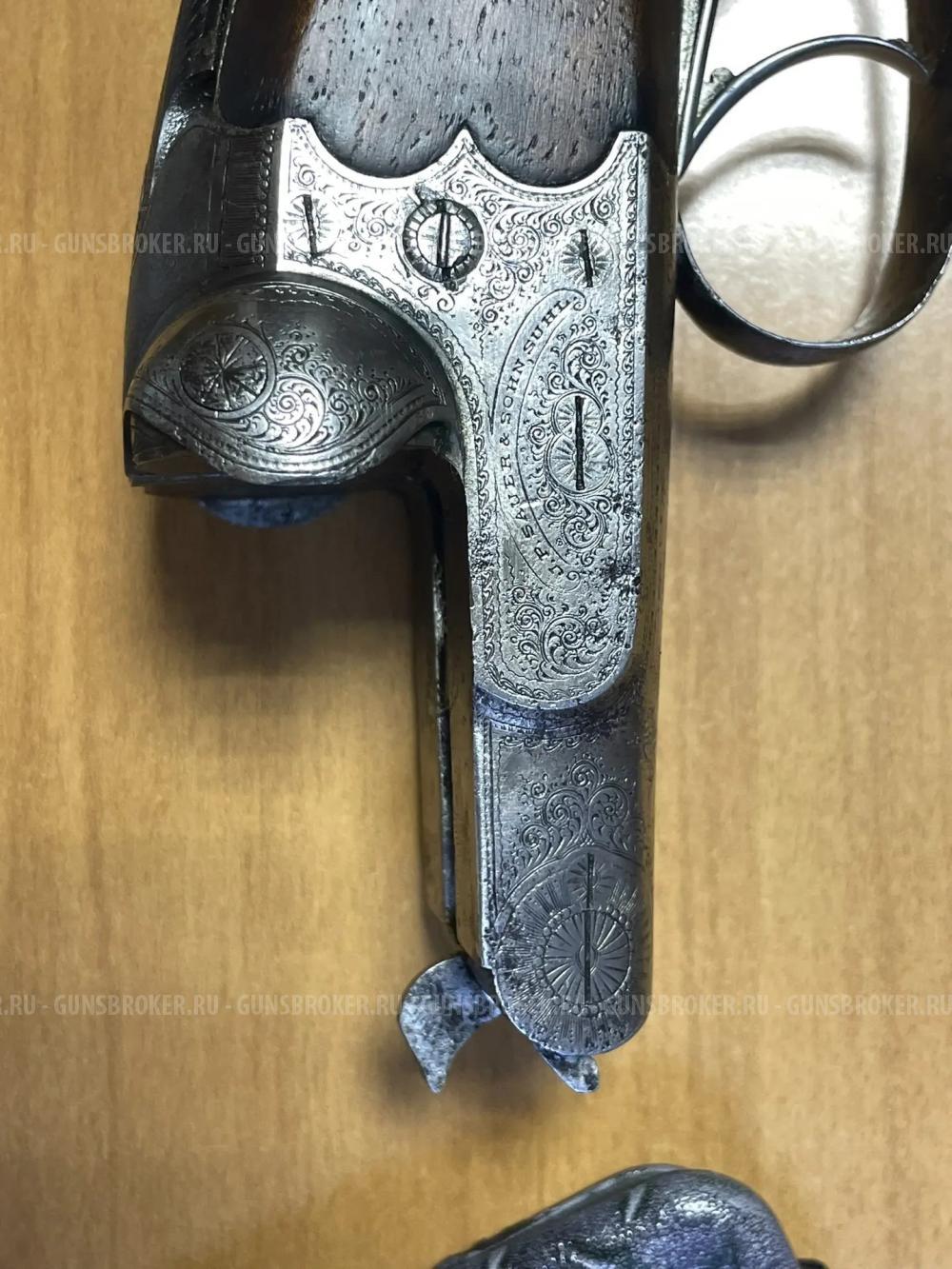 Ружьё Sauer 12 калибра, Германия, 1947 г., инкрустация