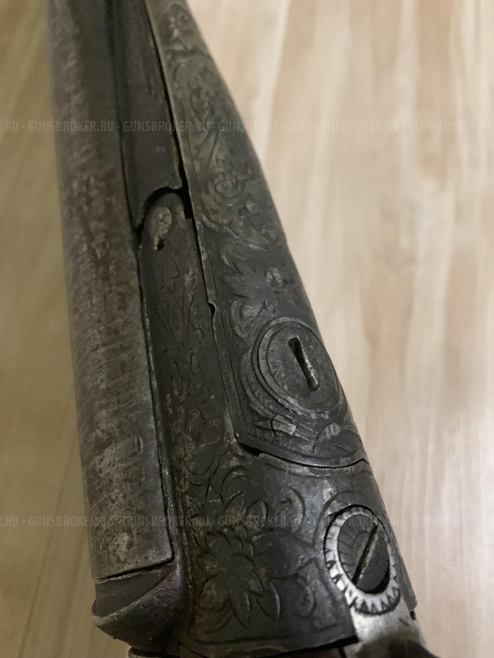 Ружье старинное системы запирания Дау образца 1861года