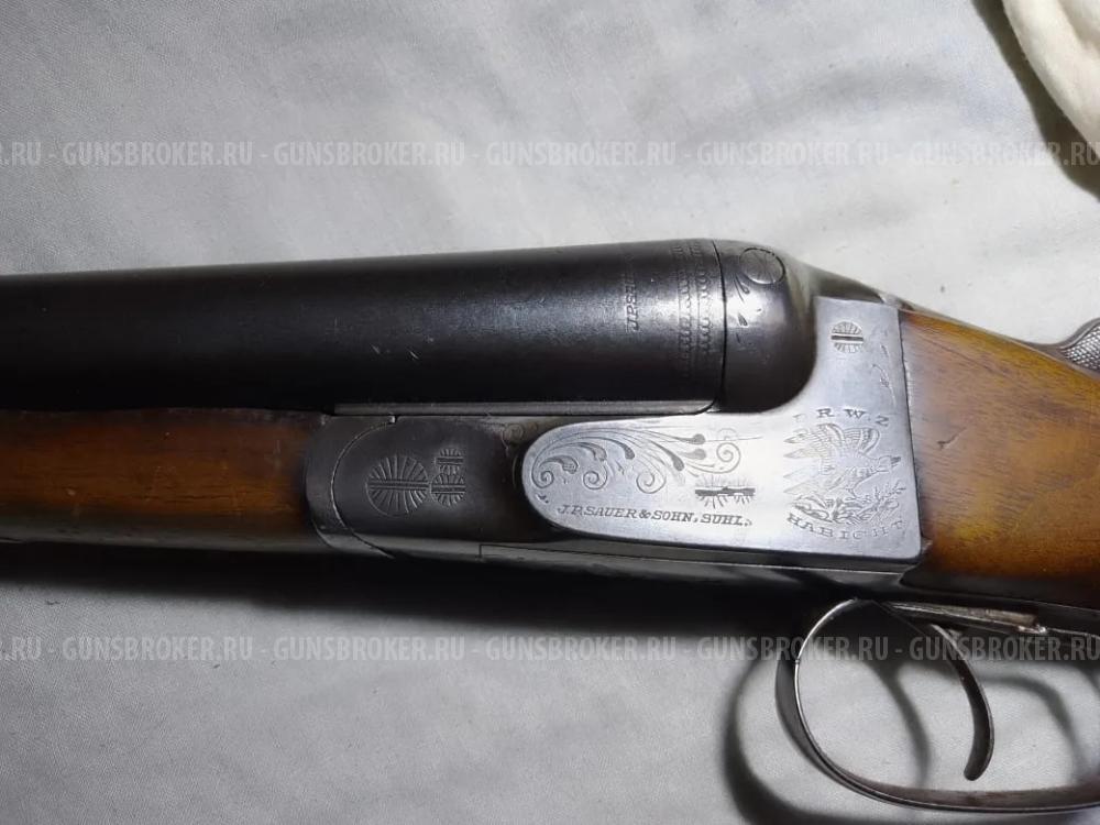 Ружье Зауэр 12 калибр D.R.W.Z habicht "Ястреб" 193...г
