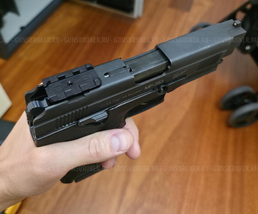 Планка-целик Гексагон на Пистолет Ярыгина/Викинг пикатини