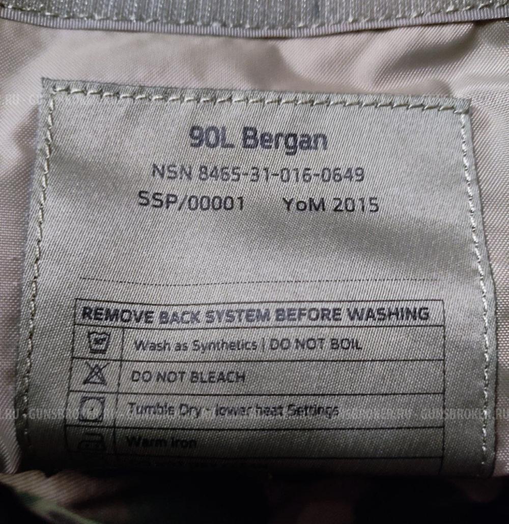 Рюкзак Bergan 90L, Англия. Новый.