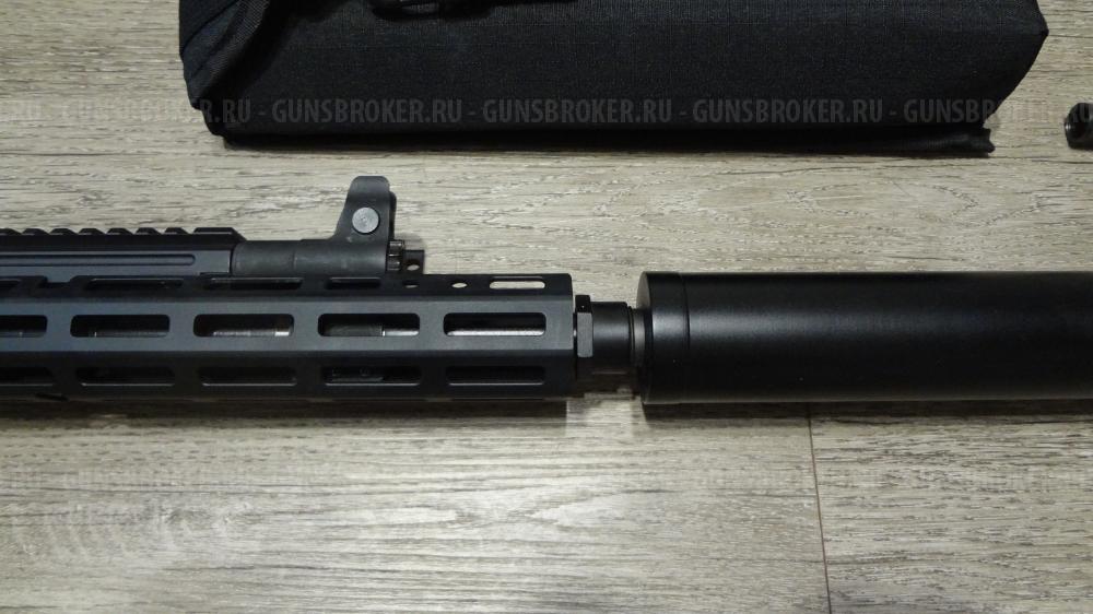 Сайга 308-1-555 резьба 15/1, РГБ LAC, цевье SAG 7mlock