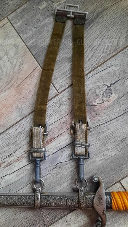 подвес для кортика офицера вермахт 3 рейх