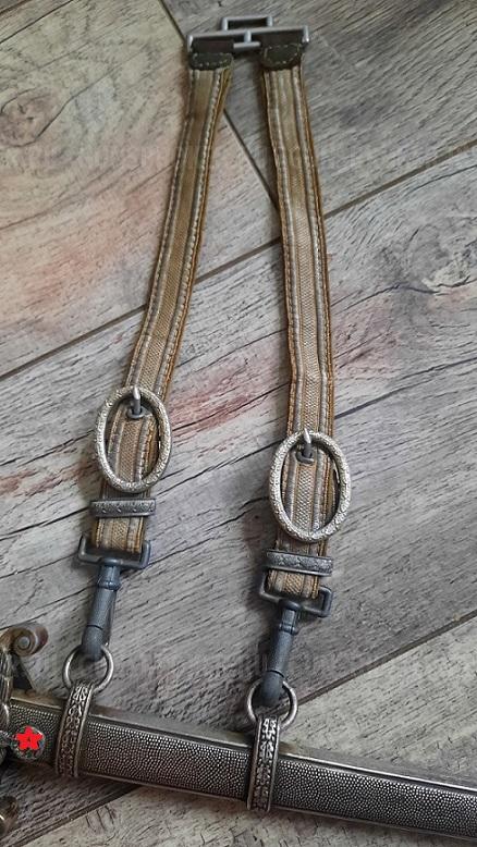 подвес для кортика офицера вермахт 3 рейх