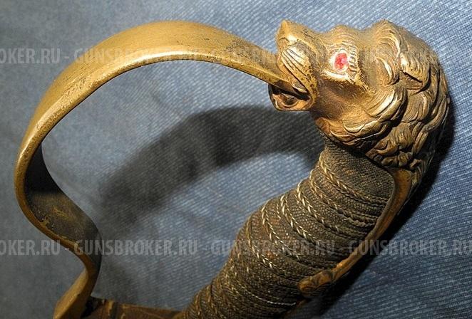 Сабля прусская офицерская пехотная