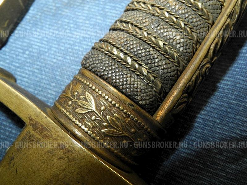 Сабля прусская офицерская пехотная