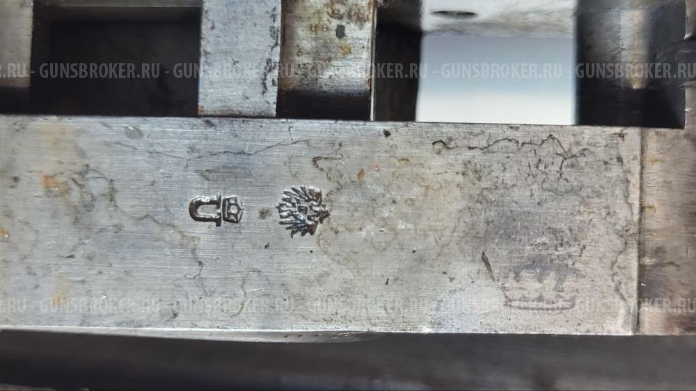 sauer 1896 c фирменными замками на боковых пластинах и эжекторами