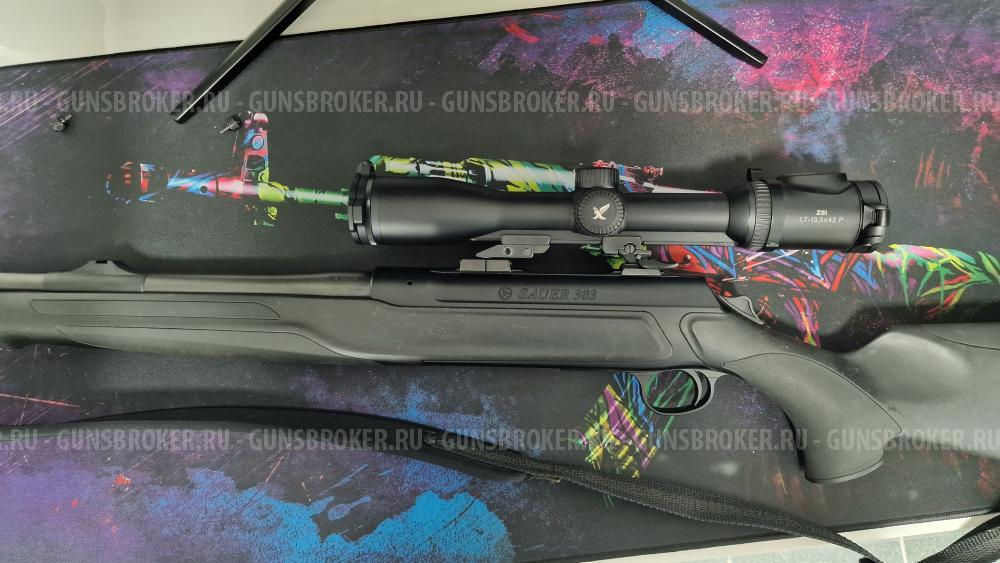 Sauer 303 Black Velvet Dual-Brake 9.3x62